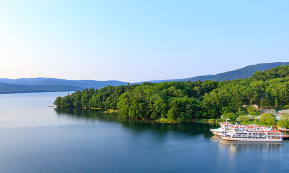 阿寒湖遊覽船