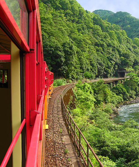 嵐山浪漫小火車