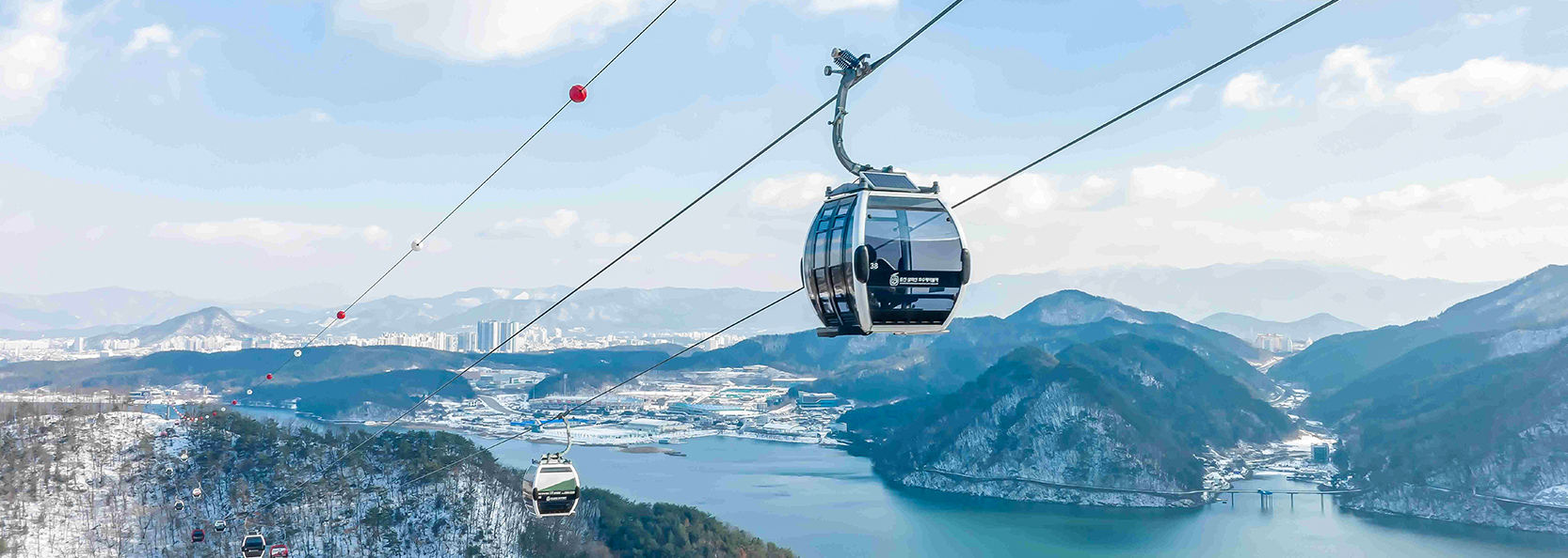 春川三岳山湖水纜車+天空步道