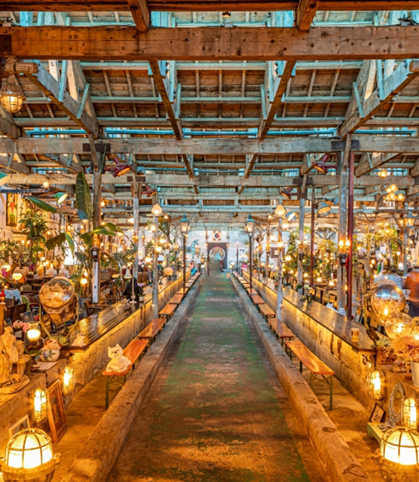 朝陽紡織文青咖啡館
