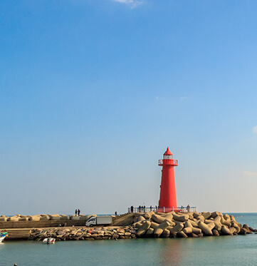 青沙浦天空步道 & 紅白燈塔