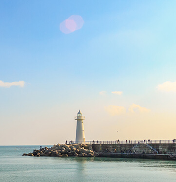 青沙浦天空步道 & 紅白燈塔