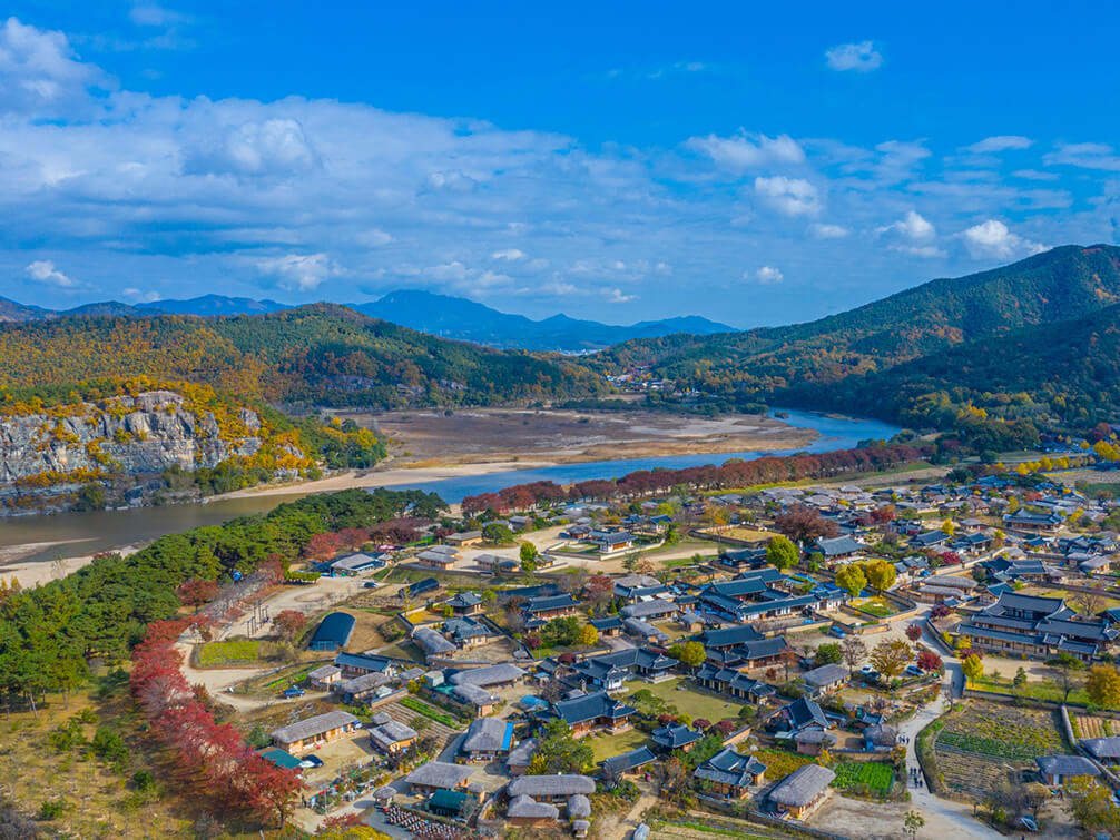 安東河回村