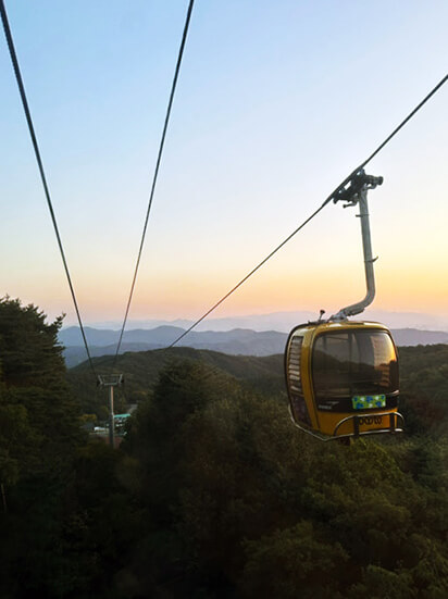 大邱八公山纜車